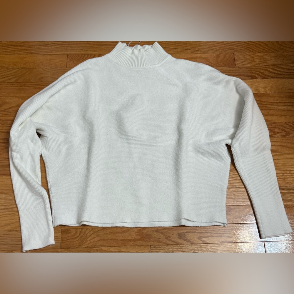 Mock Neck Knit Sweater